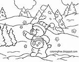 Cute Drawing Descending Flakes Gleaming sketch template