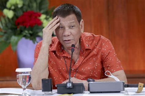 philippines president rodrigo duterte accepts responsibility for the