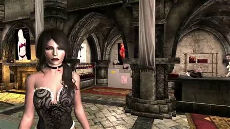 skyrim sweet and sexy lingerie shop hd youtube