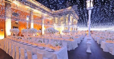 Working With Fairy Lights At Your Wedding Venue