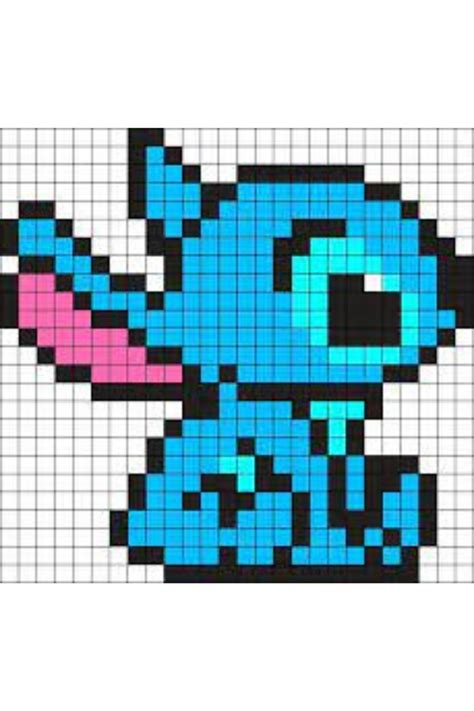 pixel art stitch disney cross stitch animals