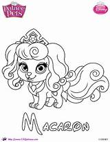Coloring Princess Palace Pages Pets Printables Disney Skgaleana Pet Macaron sketch template