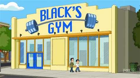 Black S Gym The Cleveland Show Wiki Fandom Powered By Wikia