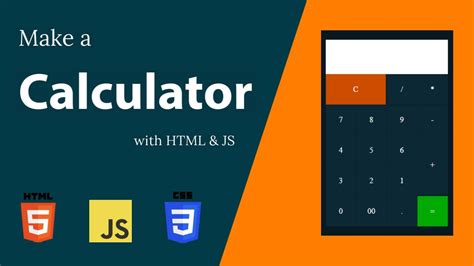 calculator  html css javascript