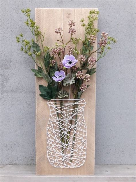 string art flower diy flowers