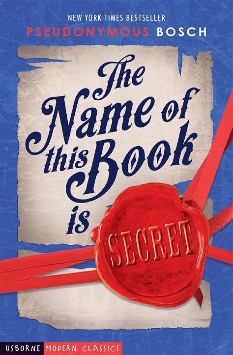The Name Of This Book Is Secret By Bosch Pseudonymous 9781474943451