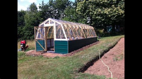 building  greenhouse part  youtube