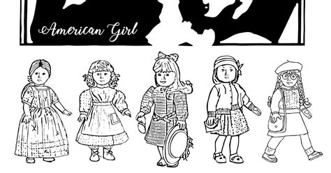 american girl coloring pages coloring pages  girls coloring pages