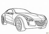 Mazda Coloring Pages Mitsubishi Eclipse Car Drawing Kabura Mclaren Cars Miata Sport Kids Print Color Getcolorings Getdrawings Online Printable Loading sketch template