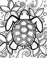 Coloring Pages Adult Simple Printable Turtle Easy Animal Sheets Abstract Colouring Book Adults Books Cute Doodle Kids Etsy Instant Sold sketch template