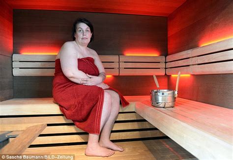 letting off steam obese german woman goes on rampage in health club