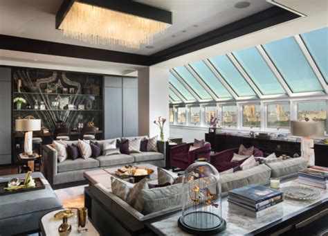 dreamy penthouse interiors