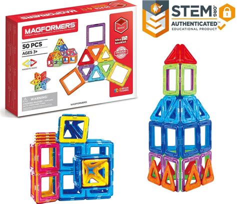 magformers basic set bouwset  stuks magnetisch speelgoed speelgoed  jaar bol