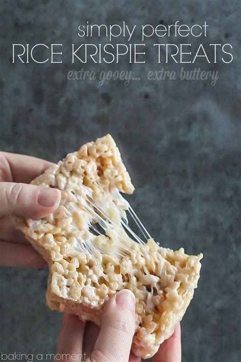 Simply Perfect Rice Krispie Treats These Are Extra Gooey And Extra