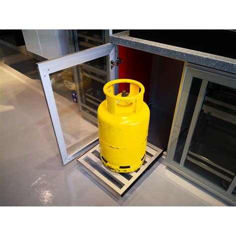 scr kitchen cabinet aluminium gas cylinder tray roller