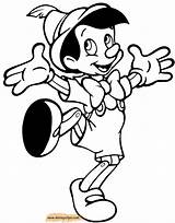Pinocchio Coloring Pages Disney Printable Clips Colouring Cheering Disneyclips Cricket Jiminy Spooky Empire Divyajanani Funstuff sketch template