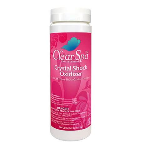 clear spa  lb crystal shock oxidizer