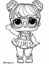 Lol Coloring Pages Doll Bon Dolls Printable Surprise Baby Color Kids Print Girls Easy Cute Sheets Adult Popular Party Pag sketch template