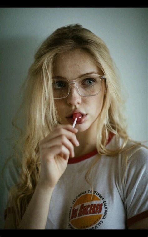 Girl Blonde Glasses With Images Tipy K Fotografování