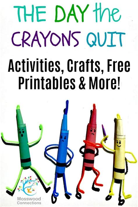 day  crayons quit crafts  activities mosswood connections