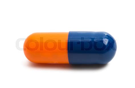 capsules isolated stock image colourbox