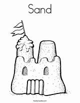Sand Coloring Curacao Beach Sandcastle Castle Template Drawing Twistynoodle Pages Kids Board Favorites Login Add Outline Built California Usa Designlooter sketch template