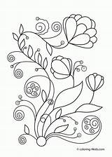Coloring Pages Spring Flowers Printable Color Adult Adults Clipart Drawing Kids Flower Hard Sheets 1000 Print Library Colouring Dementia Book sketch template