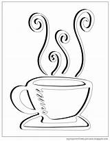 Coloring Tea Coffee Cup Pages Overflows Getdrawings Decided Turned Done Never Something Ve Clipart Before Into Some sketch template