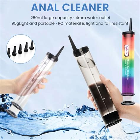 medical anal enemas flushing vaginal use cleaning large amount syringe