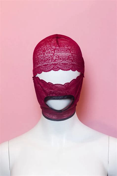 Fetish Mask Lace Mask Sexy Eye Mask Kinky Seductive Etsy
