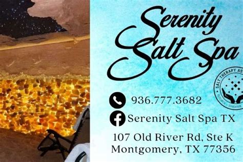 serenity salt spa tx montgomery tx nextdoor