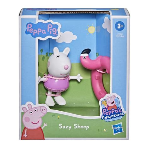 peppa pig suzy sheep lucky duck toys