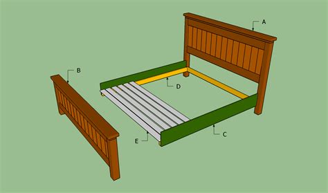 build  king size bed frame howtospecialist   build