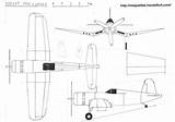 Corsair F4u sketch template