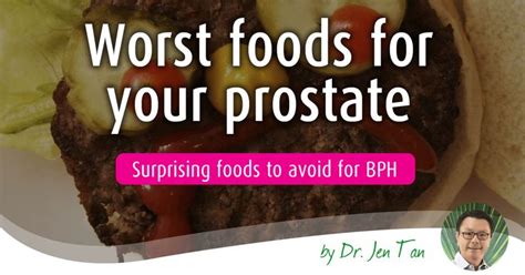Worst Foods For An Enlarged Prostate Food Foods To Avoid Enlarged