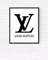Vuitton Louis Pages Logo Coloring Template sketch template