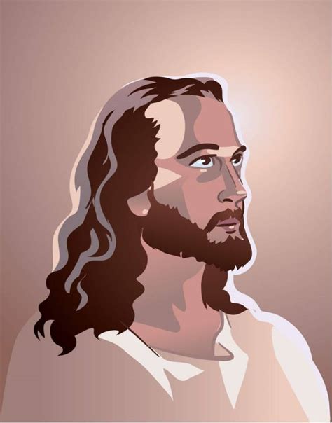 kd jesus christ portrait sticker posterchristian posterreligious postersizex  paper