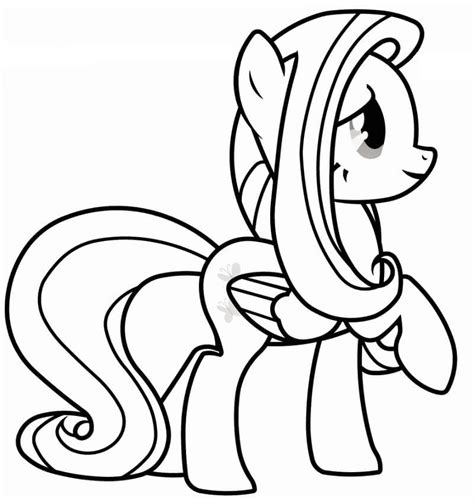 fluttershy coloring pages  printable coloring pages  kids