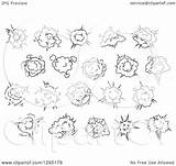 Vector Bursts Explosions Poofs Comic Illustration Royalty Clipart Tradition Sm 2021 sketch template