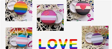 Lgbt Transgender Pride Rainbow Gay Intersex Asexual Pride Lapel Pins