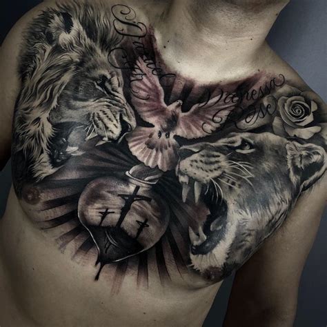 99 Lovely Men Chest Tattoo Ideas That Timeless All Time Cool Chest
