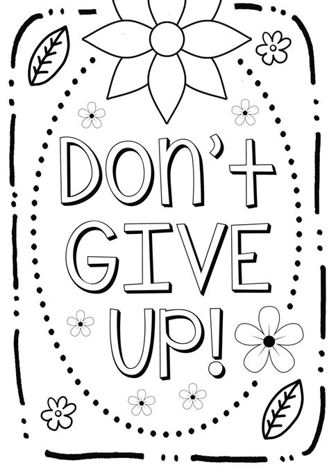 coloring page growth mindset art  basic  elementary art blog