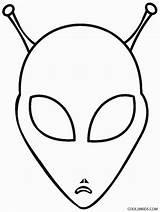 Cool2bkids Kopf Außerirdischer Ausmalbild Ausserirdische sketch template