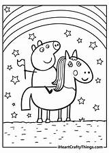 Peppa Colouring Iheartcraftythings Peppapig Sketches Suzy sketch template