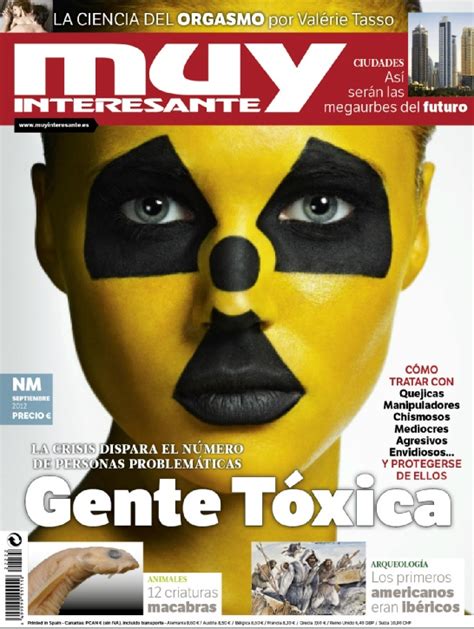 portada de la revista muy interesante del mes de septiembre de 2012