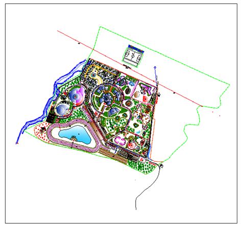layout plan   resort dwg file cadbull