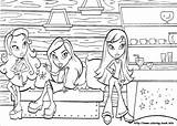 Bratz Kolorowanki Lalki Kolorowanka Druku Czasdzieci sketch template