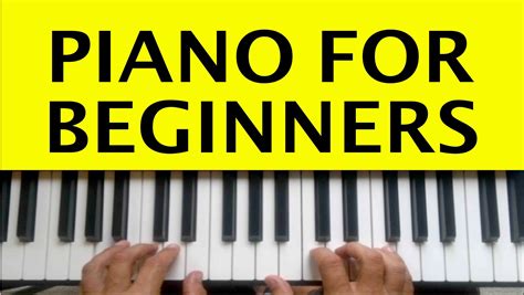 piano lessons  beginners lesson    play piano  easy