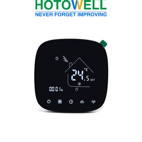 wifi smart tuya radiant floor heating thermostat  large lcd display