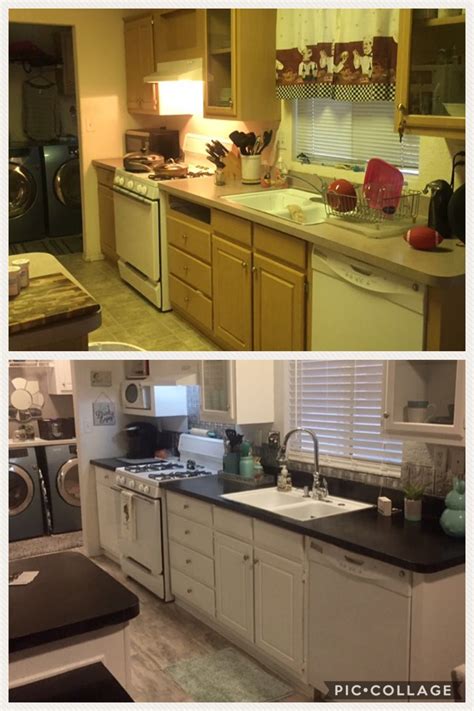 painting mobile home kitchen cabinets pics woodsinfo